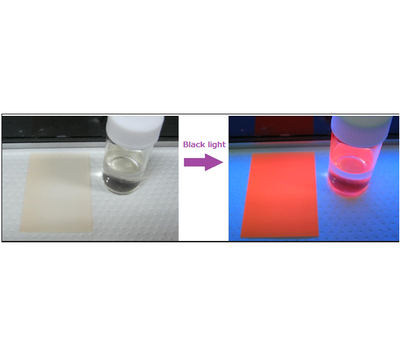赤色蛍光材料（動画編）